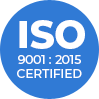 ISO 9001 : 2015 CERTIFIED