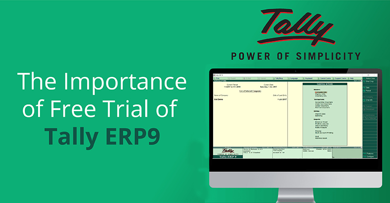 The Importance of Free Trial of Tally ERP9